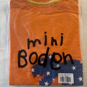 NIP New Mini Boden Dinosaur Short Sleeve Tee 11-12 Years